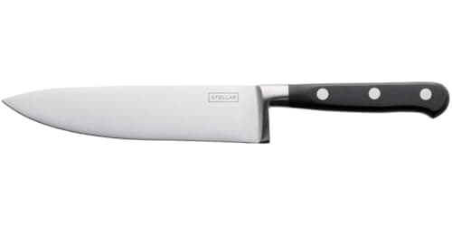 Image of Stellar Classic 15cm / 6" Cook's Knife, Stainless Steel Razor Sharp Blade, Full Tang Riveted Handle, Dishwasher Safe