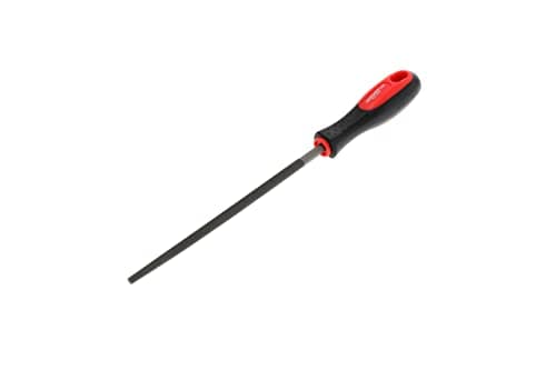 Image of GEDORE Red Round File, Special Steel, 2-Component Handle, Red/Black