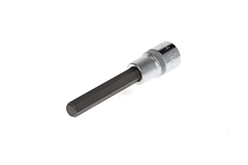 Image of GEDORE red Screwdriver bit socket long hex, 10 mm AF, 1/2" 12.5 mm, Screwdriver bit socket, Tool, R62551019, Steel