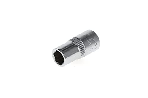 Image of GEDORE red Socket, 1/4" 6.3 mm drive, hexagonal, 7 mm AF, Tool, R41000703, steel