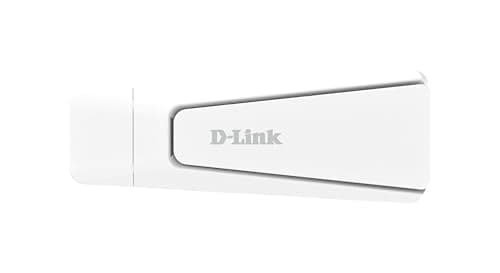 Image of D-Link AX18U AX1800 Wi-Fi 6 USB Adapter, MU-MIMO, Dual Band, Foldable Antenna, WPA3, USB 3.0, Compatible with Windows 11/10