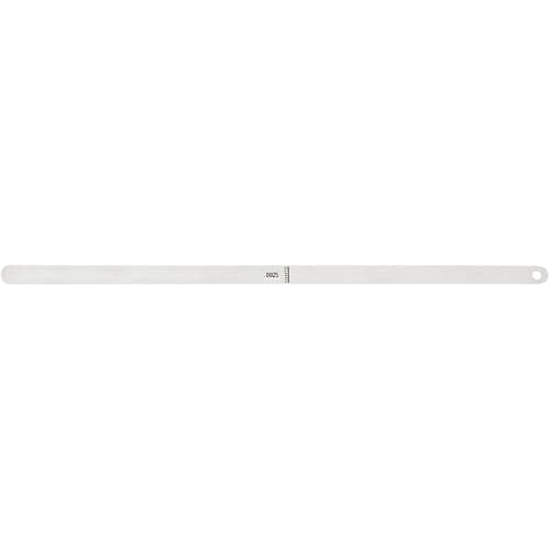 Image of Starrett 667-1 1/2 Steel Thickness Feeler Gage, 0.0015" Thickness, 1/2" Width, 12" Length