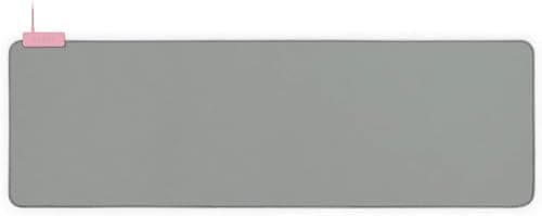Image of Razer Goliathus Extended Chroma - Soft Extended Gaming Mouse Mat with Razer Chroma RGB Lighting (Cable Holder, Fabric Surface, Quilted Edge, Optimized for all Mice) Quartz Pink