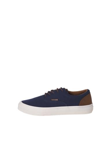 Image of JACK & JONES Canvas Trainers Mens Navy Blazer 10 UK