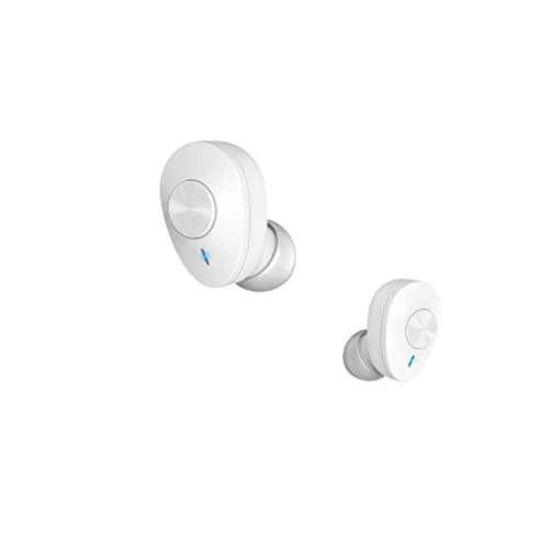 Image of Hama Freedom Buddy Bluetooth Headphones (True Wireless, TWS, In-Ear Headphones, Wireless Headphones, Wireless Bass Boost, Wireless Headphones, Earbuds, Voice Control, with Charging Box) White