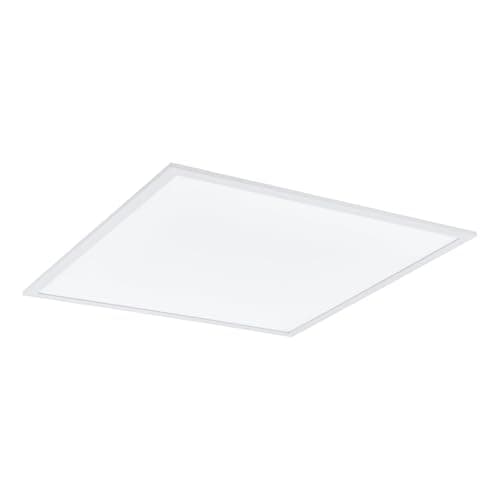 Image of EGLO Ceiling Light Salobrena-B, Dimmable LED-Panel Made of Metal and White Plastic, Lighting with Remote Control and Variable Colour Temperature, RGB, 59,5 cm