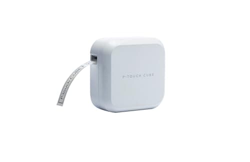 Image of Brother P-touch Cube Plus Label Printer with Bluetooth White PT-P710BTHZ1