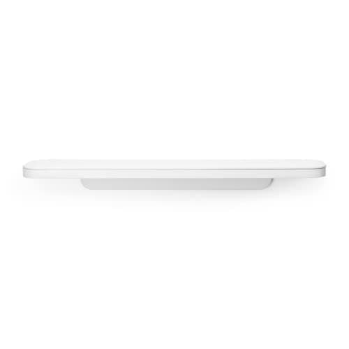 Image of Brabantia - Mindset Bathroom Shelf - Space Efficient - Holds Up to 2 kg - Wall Organiser for in the Shower - Corrosion Resistant - Fixing Materials Included - Fresh White - 42 x 8.6 cm
