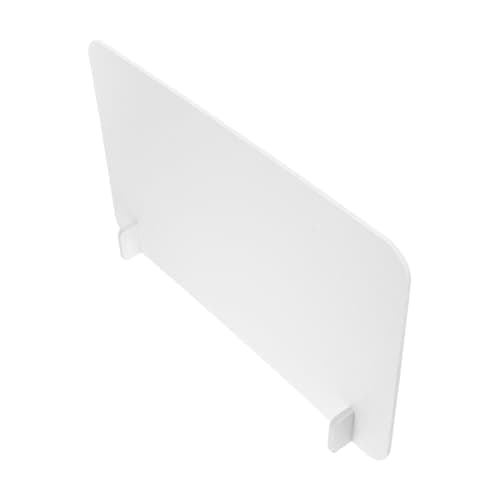 Image of Angoily Desk Divider Panel 50cm x 30cm, Portable Sneeze Guard Partition for Classroom and Canteen, Table Privacy Screen Shield for Office and Study Areas