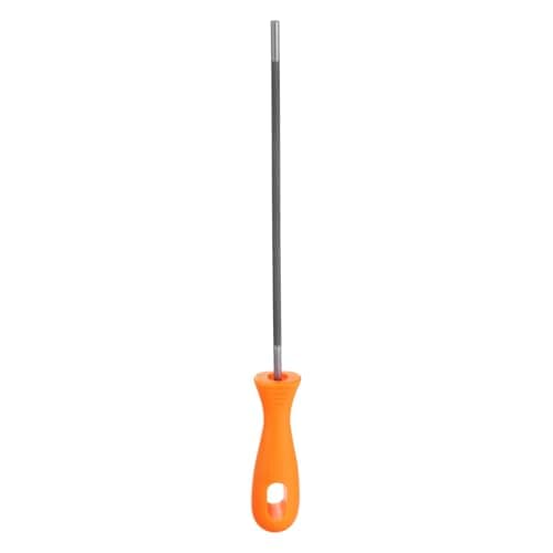 Image of sourcing map Chainsaw File 3/16"(4.8mm) Chrome Steel Double Cut Round Rasp with Plastic Handle for Chain Saw Polishing
