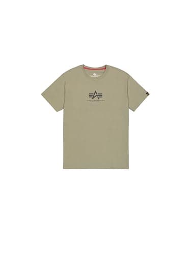 Image of Alpha Industries Basic T ML T-Shirt for Men Olive