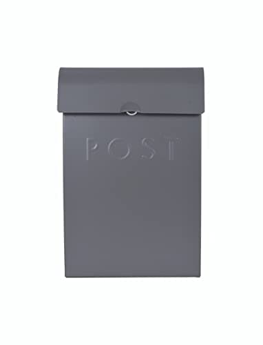 Image of Original Post Box by Garden Trading | Crafted in Powder Coated Steel | H37 X W25 X D9cm