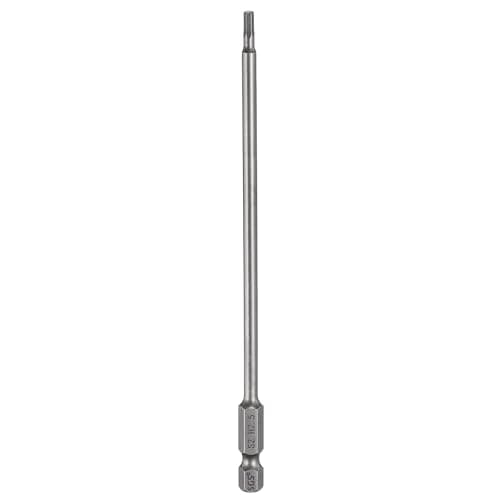 Image of sourcing map H2.5 Hex Head Drill Bit Wrench 2.5mm Metric Flat Tip 1/4" Hex Shank 200mm (8") Long Magnetic Hexagonal Screw Driver Socket Industrial Screwdriver Power Bits