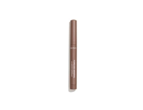 Image of GOSH Forever Mineral Matte Eyeshadow Stick 016 Matt Chocolate – Cream‑to‑Powder Matte White Eye Shadow Crayon, Longwear, Smudge‑Proof, Waterproof & Travel‑Friendly