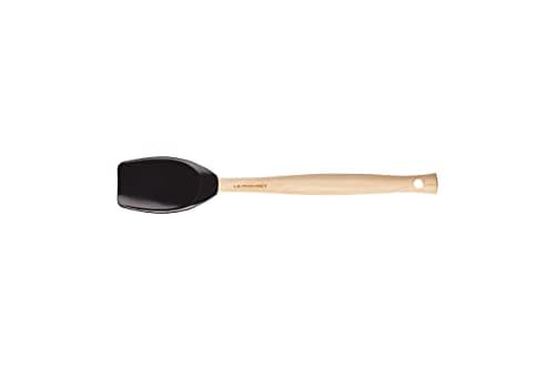 Image of Le Creuset Craft Spatula Spoon, 29 cm, Silicone, Black Onyx, 42104291400000