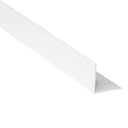 Image of PVC Corner Trim, 90 Degree Angle, White, 38mm x 38mm x 1metre
