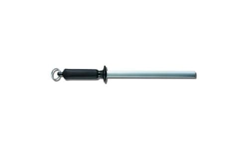 Image of Victorinox Diamond-Coated Oval Kitchen Sharpening Steel, Black, 30 x 5 x 5 cm