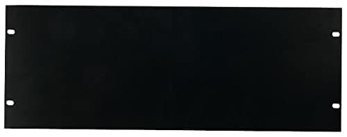 Image of PULSE 19" Rack Blanking Panel – 4U Steel Rack Mount Cover with Black Powder‑Coated Finish & Reinforced Edging – RPP4