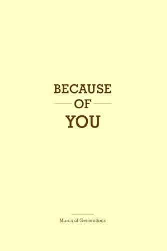Image of Because of You: A Guided Memory Journal to Honor the People Who Shape Us