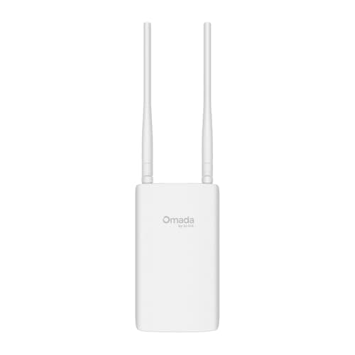 Image of TP-Link EAP603-Outdoor AX1800 Outdoor WiFi 6 Access Point,Dual-Band Omada Mesh Outdoor WiFi Extender,2 External Antennas,IP65,1024 QAM,MU-MIMO,OFDMA,Centralised Management, App Control, Easy Setup