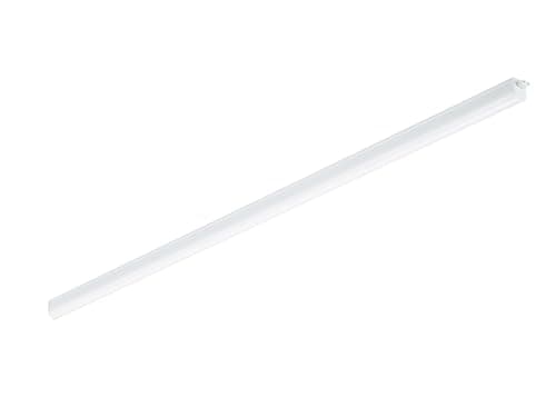 Image of Philips Ledinaire LED Batten Light 1200mm 20W 1900lm 3000K Warm White, Opal Diffuser, IP20, 174° Wide Beam, TW1-Ready, Slim Surface Mount Ceiling Light