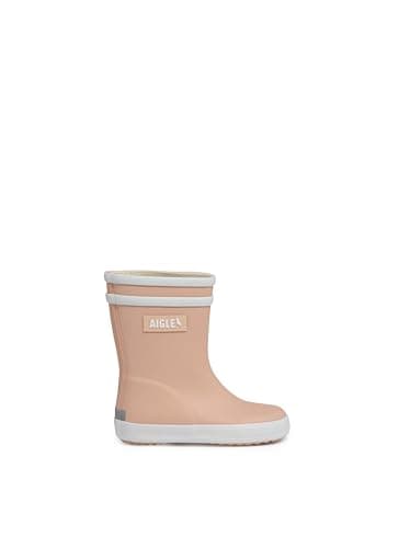 Image of Aigle Baby Flac 2 Unisex Children's Rain Boots, Marshmallow Pink, 3.5 UK