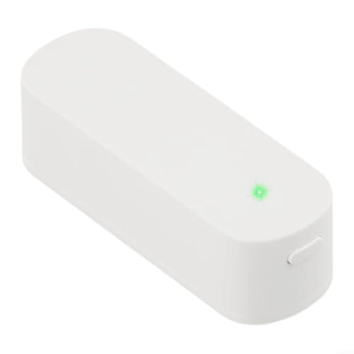 Image of ZAMETTER Smart Vibration Sensor for Home Security Door Window Burglar Alarm System Real Time App Control Wireless Detector White