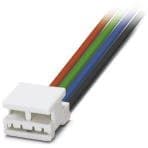 Image of Phoenix Contact, Printed-Circuit Board Connector - PTF 0,3/4-WB-1,8-H - 1826114; Suitable for 8mm RGB LED Tapes/Strips (for Example SMD 3528)