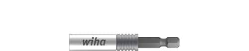 Image of Wiha 39134 CentroFix SuperSlim Quick Change Tool Holder 1/4 Inch Magnetic Hexagonal Drive E 6.3 and Hex Shank in Plastic Box