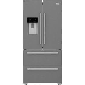 Image of Beko GNE460520DVPX HarvestFresh American Style Fridge Freezer