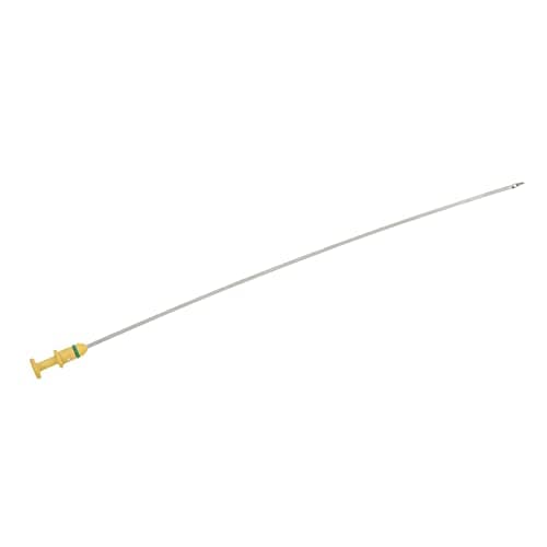 Image of Car Engine Oil Dipstick,1174G0 Yellow Oil Level Dipstick Replacement for C3 C4 C5 DS 3 4 5