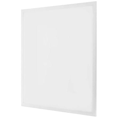 Image of Simple Lighting® 600x600mm LED Panel Light, 40W, 4000 Lumens, 4000K Natural White, Backlit Square Ceiling Panel, Office & Commercial Use, 5 Year Warranty