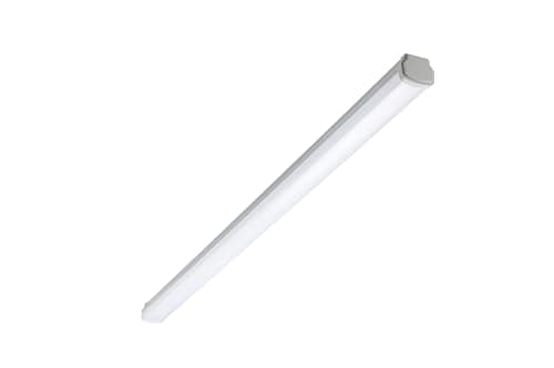 Image of Philips Ledinaire WT060C LED56S/840 46W Waterproof LED Batten Light 1500mm 5600lm 4000K IP66 IK08 – Neutral White Industrial Ceiling Light, Non-Dimmable, Grey, Polycarbonate, Weatherproof Fitting