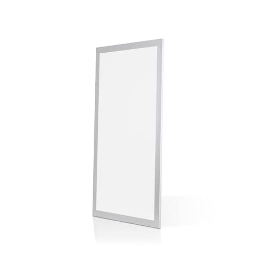 Image of Bright Source 600x300 LED Panel, Backlit Recessed Ceiling Light, TRIAC Dimmable, 24W, 2160lm, 4000K Cool White, Includes LED Driver, Flicker Free