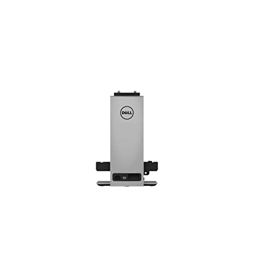 Image of Dell OSS21 - Monitor/desktop stand - 19" - 27" - platinum silver - for OptiPlex 3080, 5080, 5090, 7080, 7090, Precision 3440, 3450 SFF