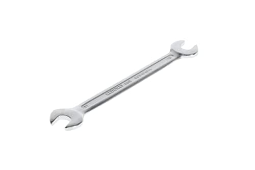 Image of GEDORE red Double open-end spanner, SW 10+11 mm, Metric, Spanner, Open-end spanner, 157 mm long, R05101011