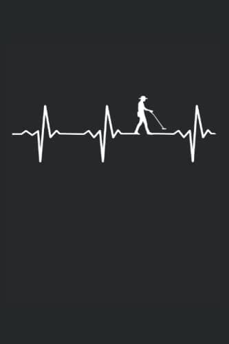 Image of Investigacion: Detector de metales Heartbeat Sondler |Libreta DIN A5 6x9 pulgadas |cuaderno diario planificador |120 páginas |Libro de grasa punteada
