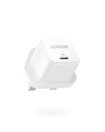 Image of USB C Plug, Anker 20W USB C Charger - Fast Charging PowerPort III Cube Charger, Compatible with iPhone 17/16/16 Plus/16 Pro/16 Pro Max, 15/14/13/12 Series, Galaxy, iPad (Cable Not Included)