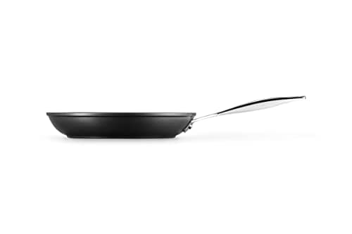 Image of LE CREUSET Toughened Non-Stick 26cm Shallow Frying Pan, Aluminium, 51112260010002, Black