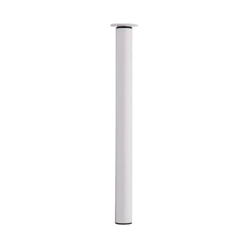 Image of Table Legs 710-1100MM Adjustable Breakfast Bar Legs Morden Style Metal Folding DIY Desk Leg Worktop Leg for Furniture Dining Table Coffee Table Bar Table Brushed Steel (White)