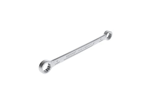 Image of GEDORE Double-ended ring spanner, AF 10+13 mm, Straight, Flat, Slender, Bi-hex, UD profile, Spanner, 4 10X13
