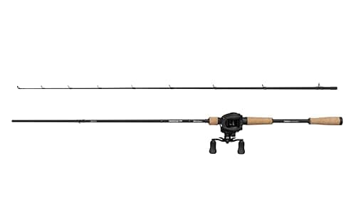 Image of Abu Garcia Max Pike Fishing Rod & Reel Combo | Freshwater Low Profile Baitcaster Reel | 24T Carbon Blank | 4+1 Bearing System | Graphite Frame | Predator Lure Fishing Set | 3000 | 2.13m | 20-90g