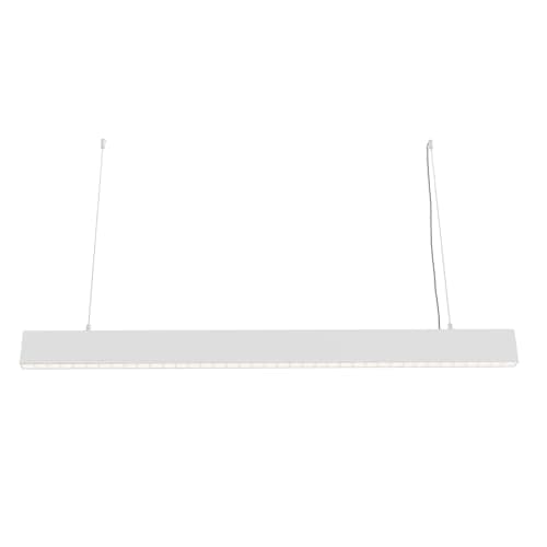 Image of Luminosa Luminosa Points Bar Pendant Ceiling Light White Integrated LED 4000K