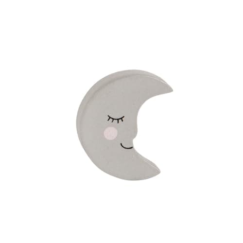 Image of Sass & Belle Sweet Dreams Moon Grey Drawer Knob