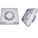 Image of Manrose 5" 120mm XF120S Standard Extractor Fan Bathroom, Kitchen Ventilation