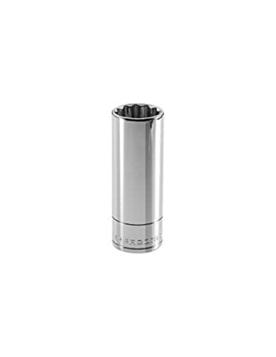 Image of Facom S.17LA Deep Bi-Hex Socket, 1/2" Square Drive, 17mm