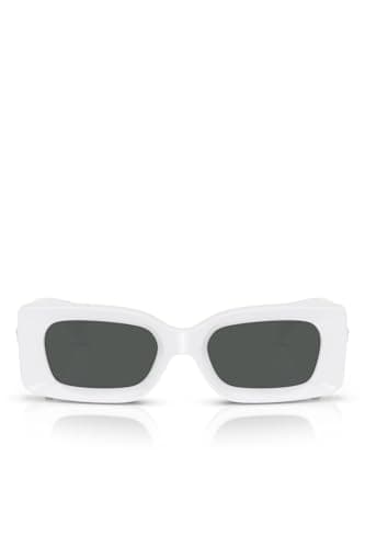 Image of Versace Sunglasses VE 4474 U 314/87, white dark grey, white dark grey, 52/20/140, grey, white dark grey, 52/20/140, Grey, White Dark Grey, 52/20/140