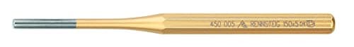 Image of Rennsteig 450 002 0 "Standard" Octagonal Pin Punch, 0 V, Gold/Silver, 150 x 10 x 2 mm