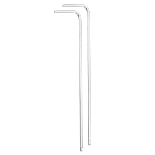 Image of sourcing map 2pcs Ball End Hex Key Wrench 1.5mm CR-V Steel L-Shape Hexagon Metric Wrenches Repairing Tool for Home DIY Bike Motorcycle Repair