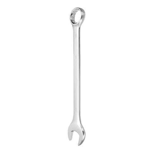 Image of sourcing map Combination Wrench 30mm Metric 12-Point Box and Open End CR-V Steel Double Ended Spanner Tool for Automotive Pipe Furniture Machinery DIY Repair, Silver White